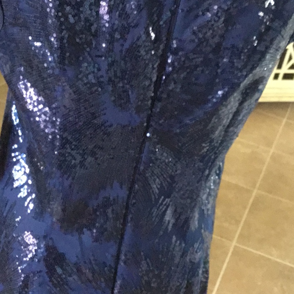 Vince Camuto  sequin sheath dress, blue, NWT - Picture 10 of 10